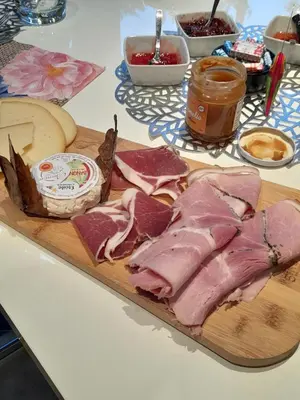 Nourriture dans le B&B/chambre d'hôtes ou à proximité