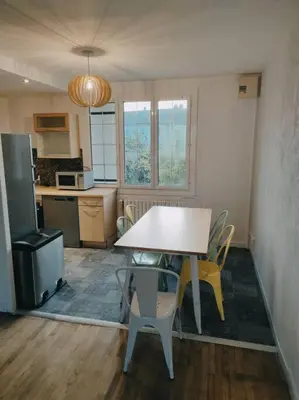 Cuisine ou kitchenette dans l'établissement Maison 6 chambres avec jardin à Angers