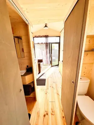 Salle de bains dans l'établissement Tiny House