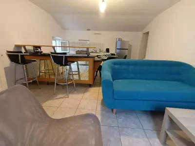 Cuisine ou kitchenette dans l'établissement gite de la basse pierre près d'Ancenis Loire