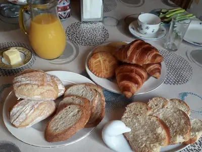 Nourriture dans le B&B/chambre d'hôtes ou à proximité
