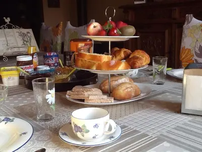 Nourriture dans le B&B/chambre d'hôtes ou à proximité