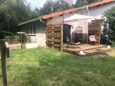 Jardin de l'établissement Le paradis des ouches