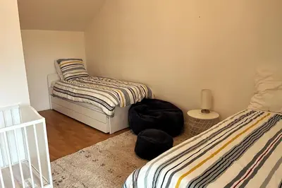 Un ou plusieurs lits dans un hébergement de l'établissement Maison de Ville, Hyper Centre, 8p, 105m2