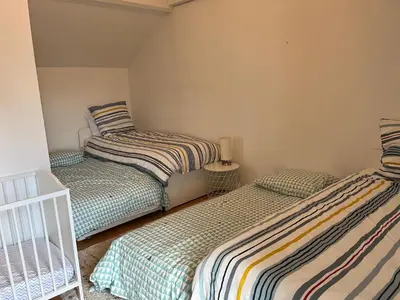 Un ou plusieurs lits dans un hébergement de l'établissement Maison de Ville, Hyper Centre, 8p, 105m2