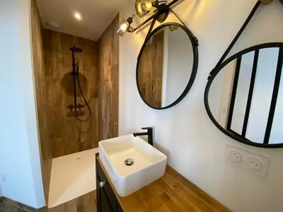 Salle de bains dans l'établissement L’escale 175
