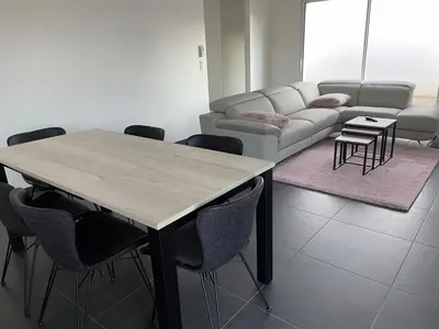 Coin salon dans l'établissement La Villa des Amarelles à Pornic - labellisée 3*