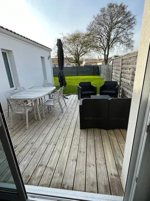 Balcon ou terrasse dans l'établissement La Villa des Amarelles à Pornic - labellisée 3*