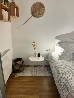 Un ou plusieurs lits dans un hébergement de l'établissement Cosy Room