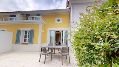Balcon ou terrasse dans l'établissement Le Cottage des Fontenelles