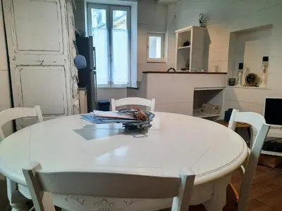 Cuisine ou kitchenette dans l'établissement La Palme de Retz