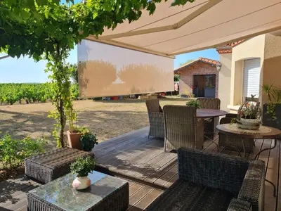 Jardin de l'établissement Entre Loire et Vignobles