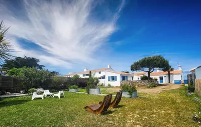 Jardin de l'établissement Cozy Home In Noirmoutier En Lile