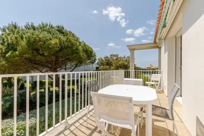 Balcon ou terrasse dans l'établissement L'Hollywood Zen