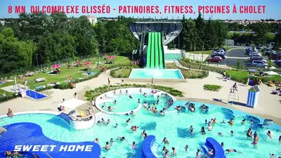 Piscine de l'établissement Sweet home 25mn du Puy du Fou ou située à proximité