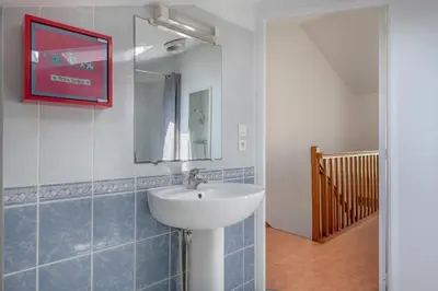 Salle de bains dans l'établissement Face Mer - Bel appartement pour 4