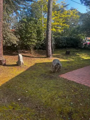 Jardin de l'établissement Les grillons d’Eden