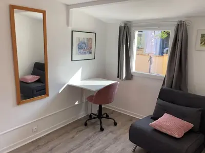 Plan de l'établissement Gîte COQUELICOT F2 avec piscine et SPA