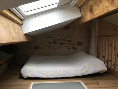 Un ou plusieurs lits dans un hébergement de l'établissement Loft Sud-Nantes