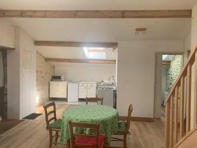Cuisine ou kitchenette dans l'établissement Loft Sud-Nantes