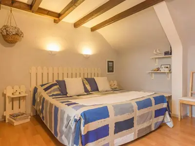 Un ou plusieurs lits dans un hébergement de l'établissement Chambre tout confort près du canal à Blain, accès handicapés, WiFi, TV, coin cuisine - FR-1-306-1255