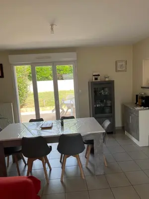 Cuisine ou kitchenette dans l'établissement Villa baba
