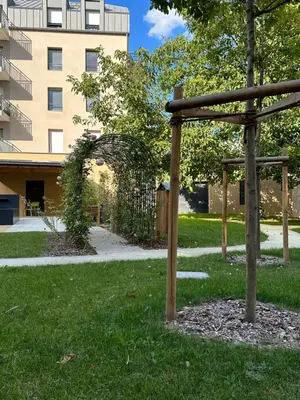 Jardin de l'établissement L'Aumonerie