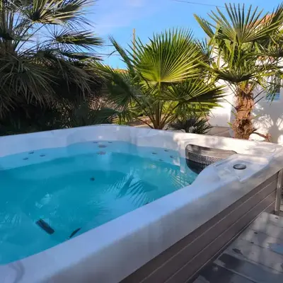 Maison 3 chambres avec Jacuzzi à 400m des plages
