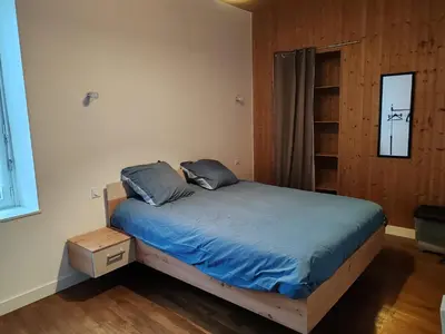 Un ou plusieurs lits dans un hébergement de l'établissement Logement entier près de Mauleon.8/10 personnes