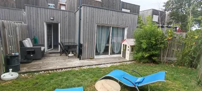 Jardin de l'établissement Maison familiale proche plage et commerces