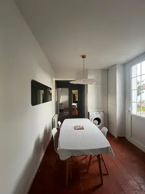 Télévision ou salle de divertissement dans l'établissement Maison typique - Crève-coeur