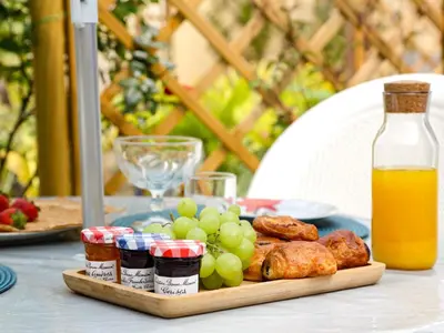 Nourriture dans la maison de vacances ou à proximité