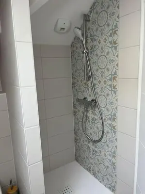 Salle de bains dans l'établissement La Girase