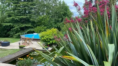 Jardin de l'établissement Au bon endroit 