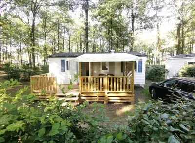 Jardin de l'établissement Mobil Home 6 personnes 3 chambres à 25 MIN Puy duFou