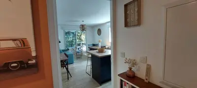 Cuisine ou kitchenette dans l'établissement Appartement Spacieux avec Parking proche MER