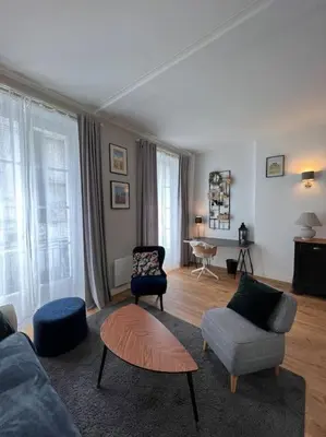 Coin salon dans l'établissement Le Pawlina