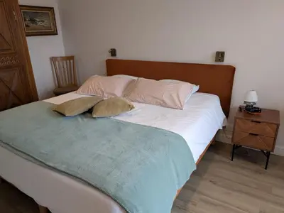 Un ou plusieurs lits dans un hébergement de l'établissement détente gite et spa entre mer et marais