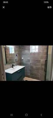 Salle de bains dans l'établissement Chez pat