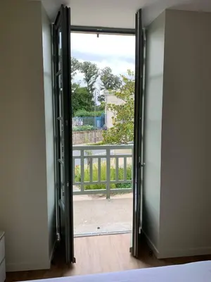 Balcon ou terrasse dans l'établissement Appartement Torii - Maulévrier Cholet Puy du Fou