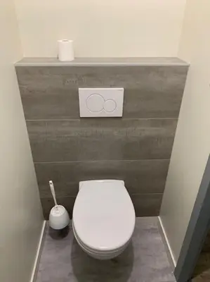 Salle de bains dans l'établissement Appartement Torii - Maulévrier Cholet Puy du Fou