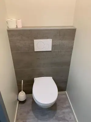 Salle de bains dans l'établissement Appartement Sakura - Maulévrier Cholet Puy du Fou