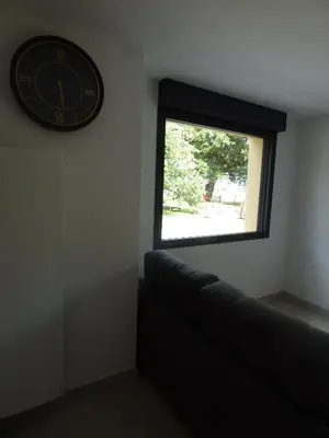 Coin salon dans l'établissement Petite maison en Brière.