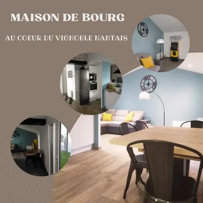 Plan de l'établissement Maison rénovée dans le vignoble