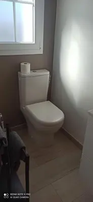 Salle de bains dans l'établissement Chez isa