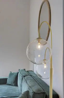 Coin salon dans l'établissement Le Harmony - Appart'Escale