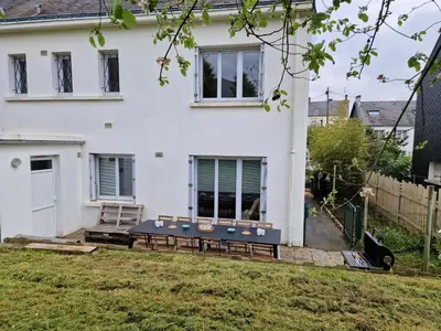 Jardin de l'établissement Maison 6 chambres Saint Nazaire 5 min de la mer
