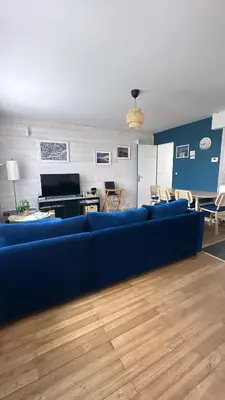 Télévision ou salle de divertissement dans l'établissement Parenthèse nantaise, T2 chic et cosy, avec parking