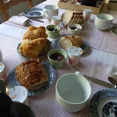 Nourriture dans le B&B/chambre d'hôtes ou à proximité
