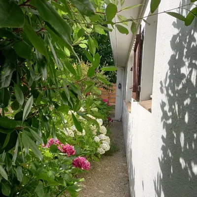 Jardin de l'établissement La Gisière, Chambres d'hôtes